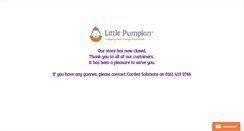 Desktop Screenshot of littlepumpkin.co.uk